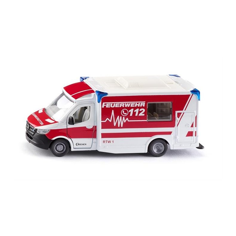Mercedes-Benz Sprinter Miesen Type C Ambulance - 1:50 - Siku (SIKU SUPER)