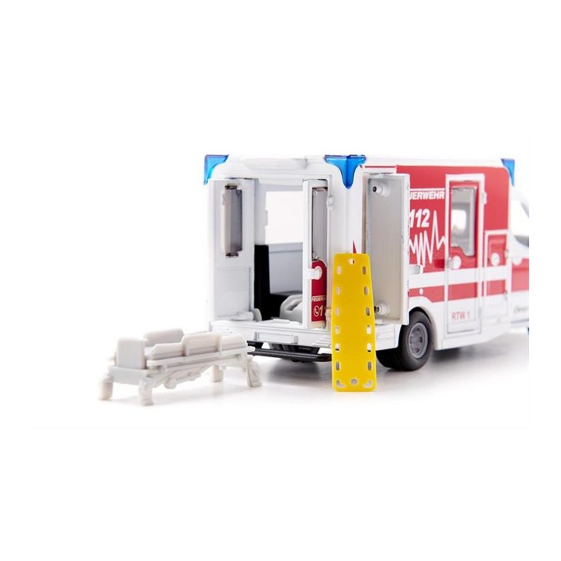 Mercedes-Benz Sprinter Miesen Type C Ambulance - 1:50 - Siku (SIKU SUPER)