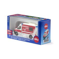 Mercedes-Benz Sprinter Miesen Type C Ambulance - 1:50 - Siku (SIKU SUPER)