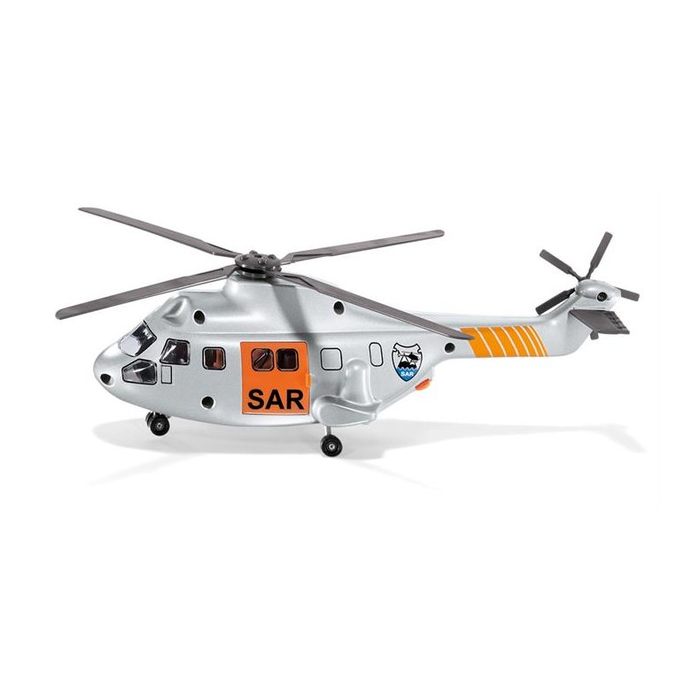 Redningstransporthelikopter SAR / Transport helicopter - 1:50 - Siku (SIKU SUPER)