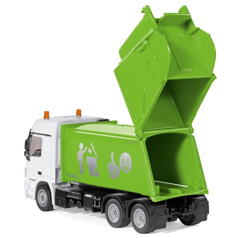 Mercedes-Actros skraldebil / refuse truck - 1:50 - Siku (SIKU SUPER)