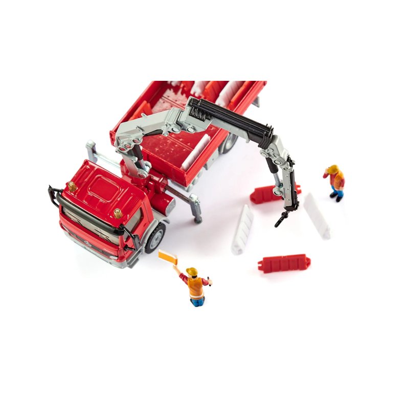 Mercedes-Benz Atego med kran og tilbeh�r - 1:50 - Siku (SIKU SUPER)