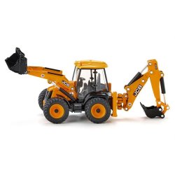 JCB 4CX rendegraver / backhoe loader - 1:50 - Siku (SIKU SUPER)