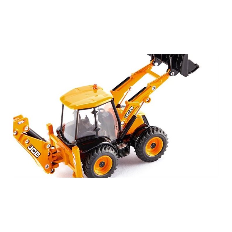 JCB 4CX rendegraver / backhoe loader - 1:50 - Siku (SIKU SUPER)