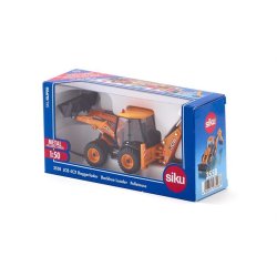 JCB 4CX rendegraver / backhoe loader - 1:50 - Siku (SIKU SUPER)