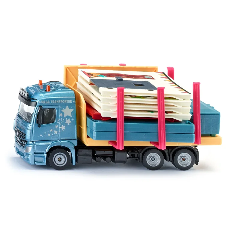 Mercedes- Benz Prefabrikeret hus transport / Prefab House Transporter - 1:50 - Siku (SIKU SUPER)