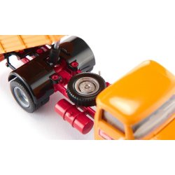 Mercedes-Benz 710 med Kramer 411 gummiged - 1:50 - Siku (SIKU SUPER)