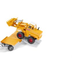 Mercedes-Benz 710 med Kramer 411 gummiged - 1:50 - Siku (SIKU SUPER)