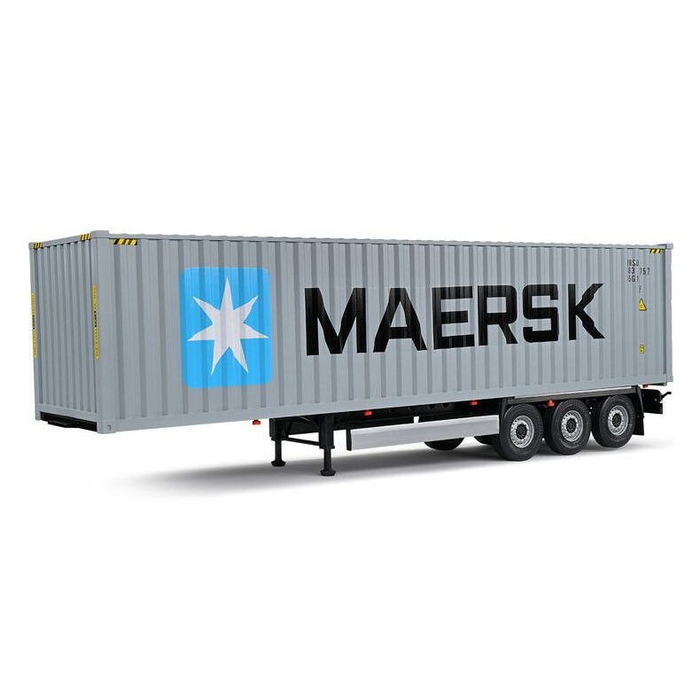 Container Trailer + Container CMA CGM "M�rsk" - 1:24 - Solido