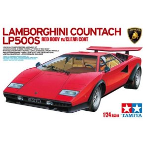 Lamborghini countach LP500S - 1:24 - Tamiya