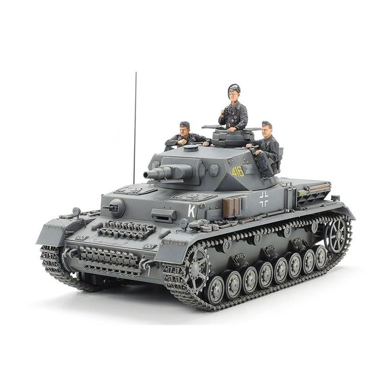 German Tank Panzerkampfwagen IV Ausf.F - 1:35 - Tamiya