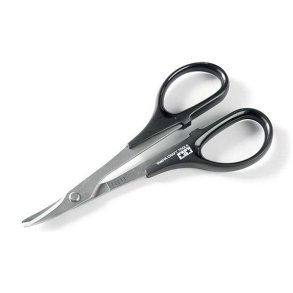 Tamiya Curved scissors for plastic - Tamiya
