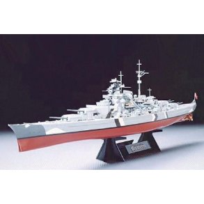 German Battleship Bismarck - 1:350 - Tamiya