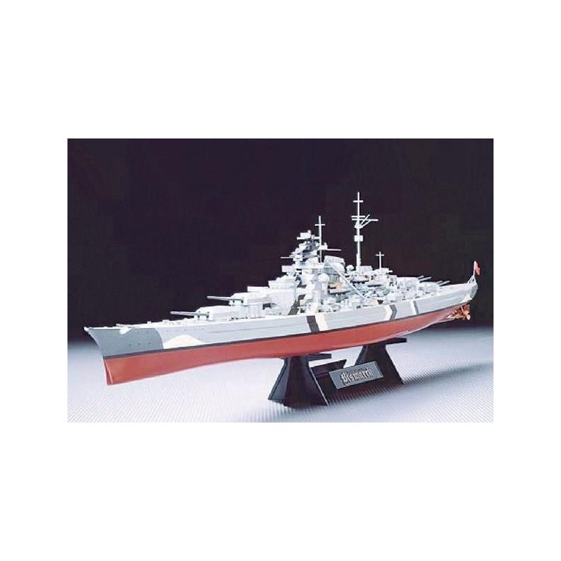 German Battleship Bismarck - 1:350 - Tamiya