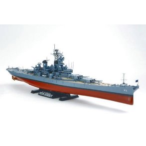 U.S. Battleship BB-62 New Jersey (w/Detail Up Parts) - 1:350 - Tamiya