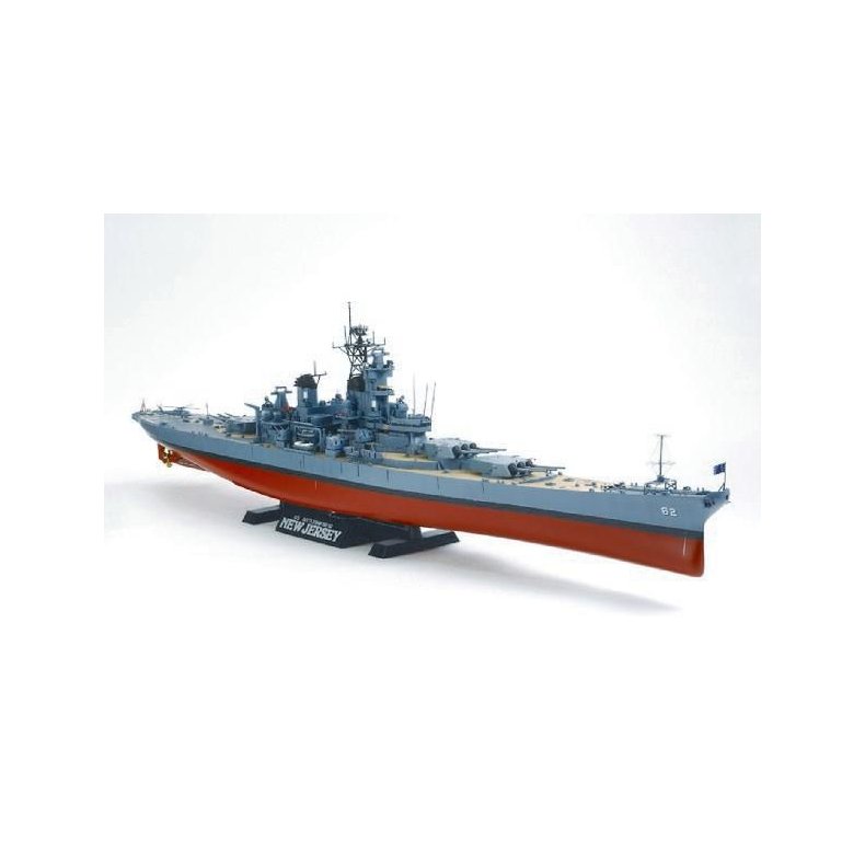 U.S. Battleship BB-62 New Jersey (w/Detail Up Parts) - 1:350 - Tamiya