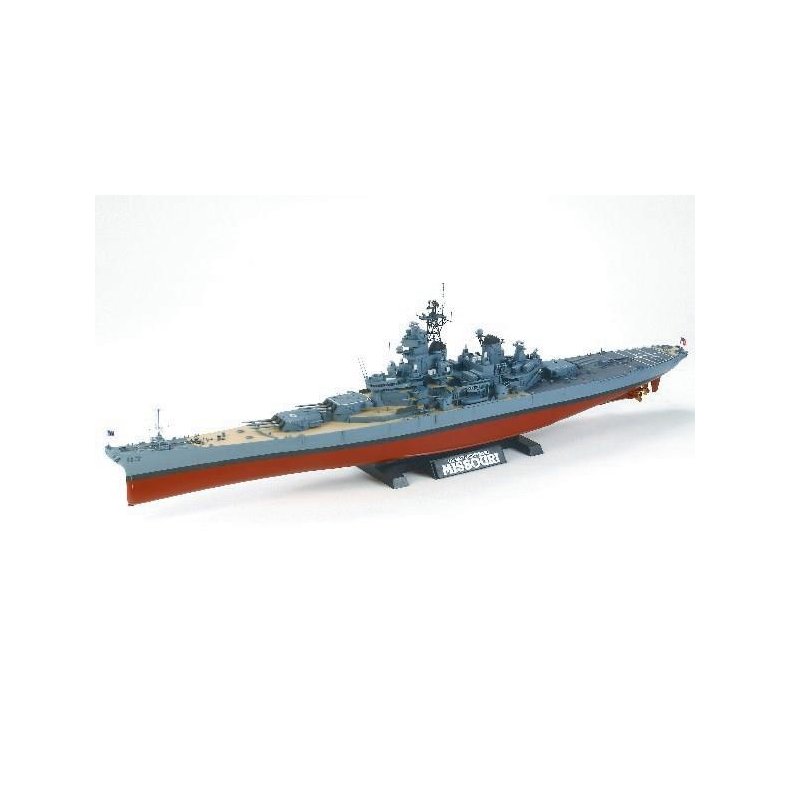 U.S. Battleship BB-63 Missouri (~ 1991) - 1:350 - Tamiya