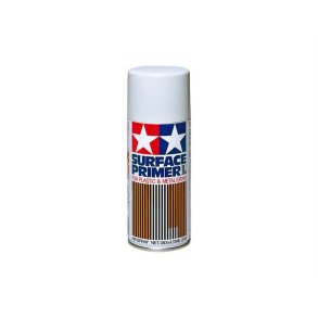 Surface Primer Large for Plastic & Metal (Gray), spray 180 ml - Tamiya