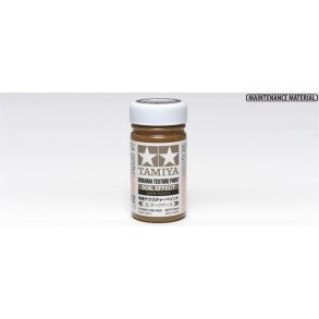 Diorama Texture Paint 100ml - Soil Effect, Dark Earth - Tamiya
