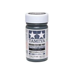 Diorama Texture Paint 100ml - Pavement Effect, Gray - Tamiya