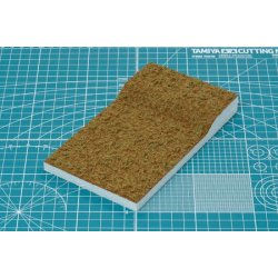 Diorama Texture Paint 100ml - Grass Effect: Khaki - Tamiya
