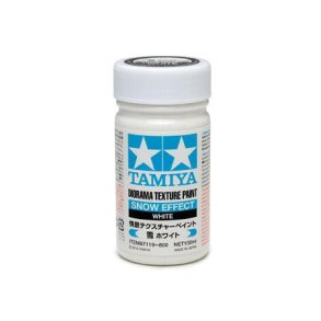 Diorama Texture Paint 100ml - Snow Effect - Tamiya