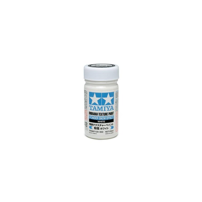 Diorama Texture Paint 100ml - Powder Snow Effect - Tamiya