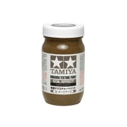 Diorama Texture Paint 250ml - Soil Effect, Dark Earth - Tamiya