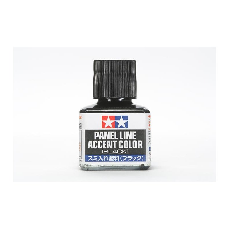 Panel Line Accent Color - Black - 40ml - Tamiya