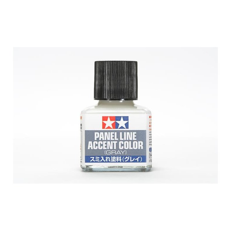 Panel Line Accent Color - Grey - 40ml - Tamiya