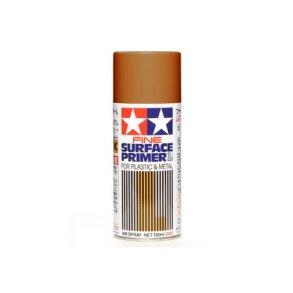 Surface Primer Large for Plastic & Metal (Oxide Red), spray 180 ml - Tamiya
