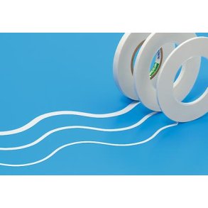 Masking tape for kurver (1 stk. rulle: 2 mm x 20 m) - Tamiya