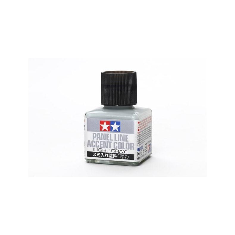 Panel Line Accent Color - Light Gray - 40ml - Tamiya