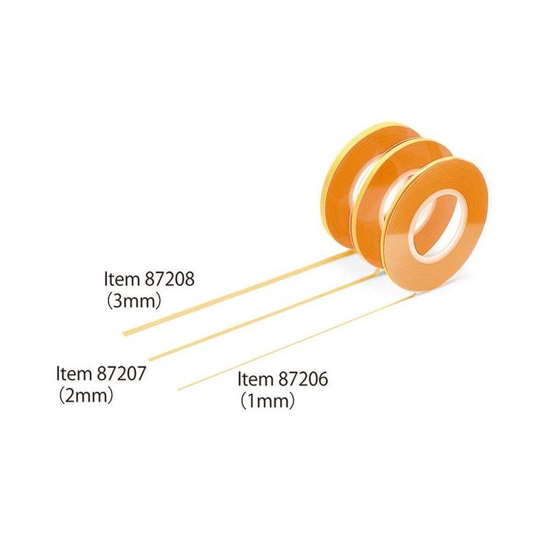 Tamiya Masking Tape (1 stk. rulle: 1 mm x 18 m) - Tamiya