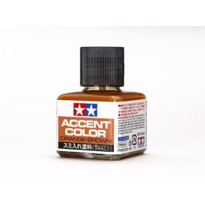 Panel Line Accent Color - Orange Brown - 40ml - Tamiya