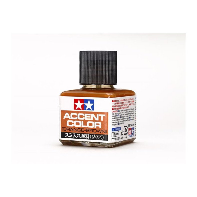 Panel Line Accent Color - Orange Brown - 40ml - Tamiya