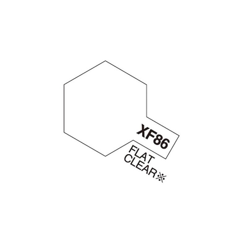Buy XF-86 Flat Clear 10ml Acrylic Online