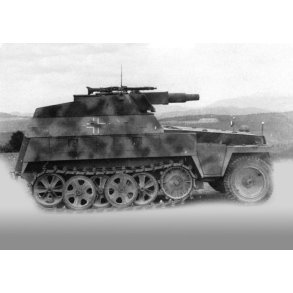 SdKfz 251/6 Aust.A, ACRV - H0, byggest - Trident