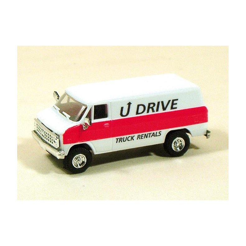 Chevy Cargo Van, "U Drive" - H0 - Trident