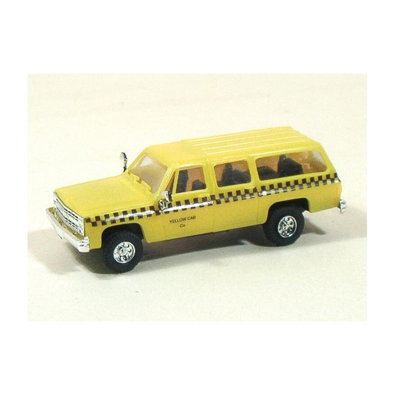 Chevy Suburban, "Yellow Cab" (Taxi) - H0 - Trident