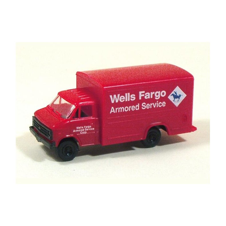 Chevy Box Van "Wells Fargo" - H0 - Trident