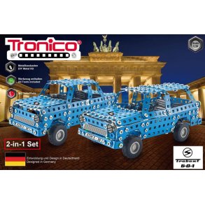 Trabant S601 (2-in-1 set, en bil kan bygges som enten Limousine eller Kombi udgave) - 1:16 - Tronico (Profi Series)