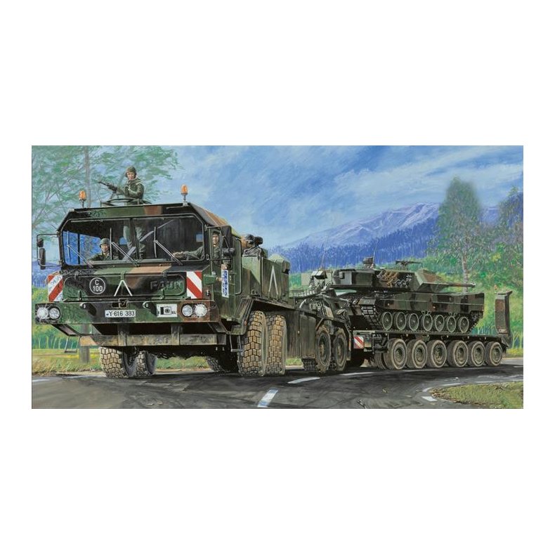 FAUN Elefant SLT-56 Tank Transpor - 1:35 - Trumpeter