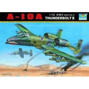 Fairchild A-10 A Thunderbolt II - 1:32 - Trumpeter