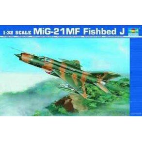 MiG-21MF Fishbed J (German (unified)/Iraqi (Persian Gulf War)) - 1:32 - Trumpeter