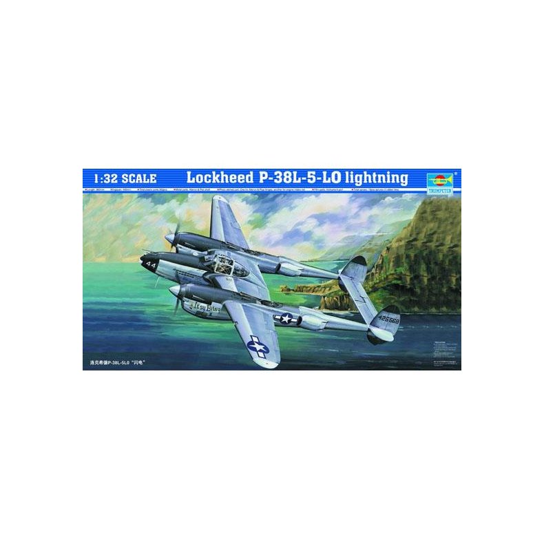 P-38L-5-LO lightning - 1:32 - Trumpeter