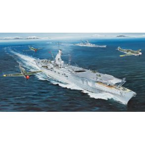 German Navy Aircraft Carrier DKM Peter Strasser - 1:350 - Trumpeter