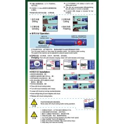 Mini genopladelig boremaskine / Mini rechargreble electric drill - Trumpeter