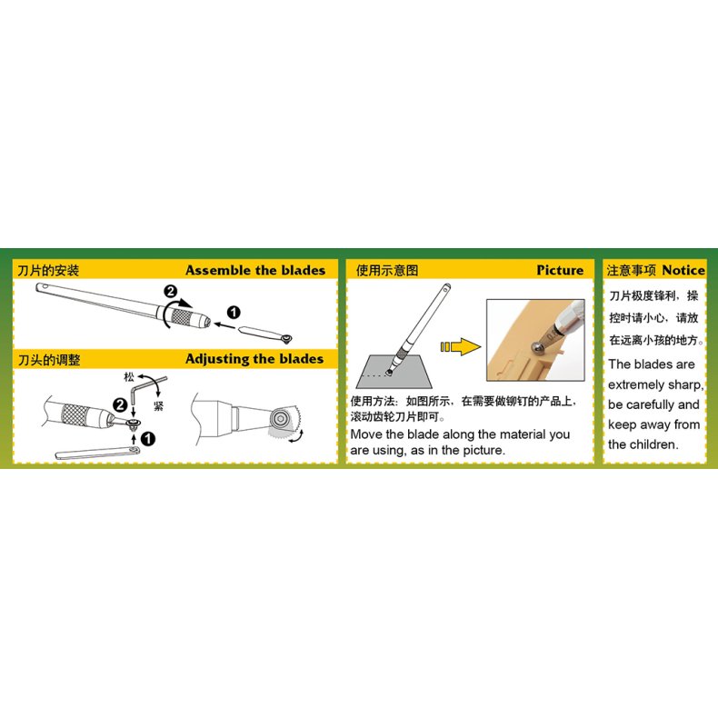 V�rkt�j til at lave nitter�kker p� plastmodeller 1 / Rivet maker for model 1 - Trumpeter