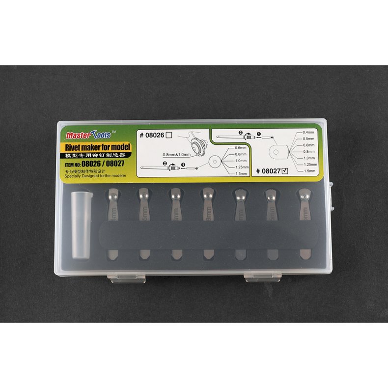 V�rkt�j til at lave nitter�kker p� plastmodeller 2 / Rivet maker for model 2 - Trumpeter